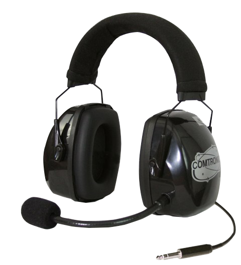 Aircraft headsets from Comtronics